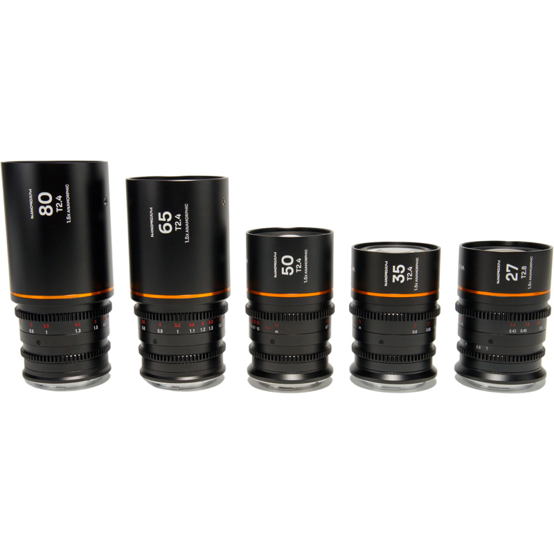 Nanomorph S35 5-Lens Bundle (Amber) L Mount