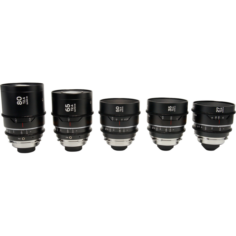 Nanomorph S35 5-Lens Bundle (Silver) PL + EF