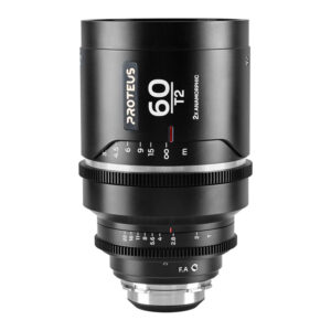 Proteus 2X Anamorphic 60mm T2 – Silver (Meter) – PL+EF