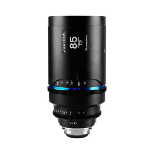 Proteus 2X Anamorphic 85mm T2 – Blue (Meter) – PL+EF