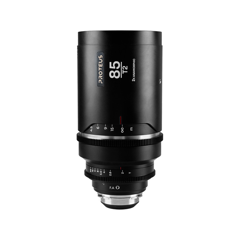 Proteus 2X Anamorphic 85mm T2 – Silver (Meter) – PL+EF