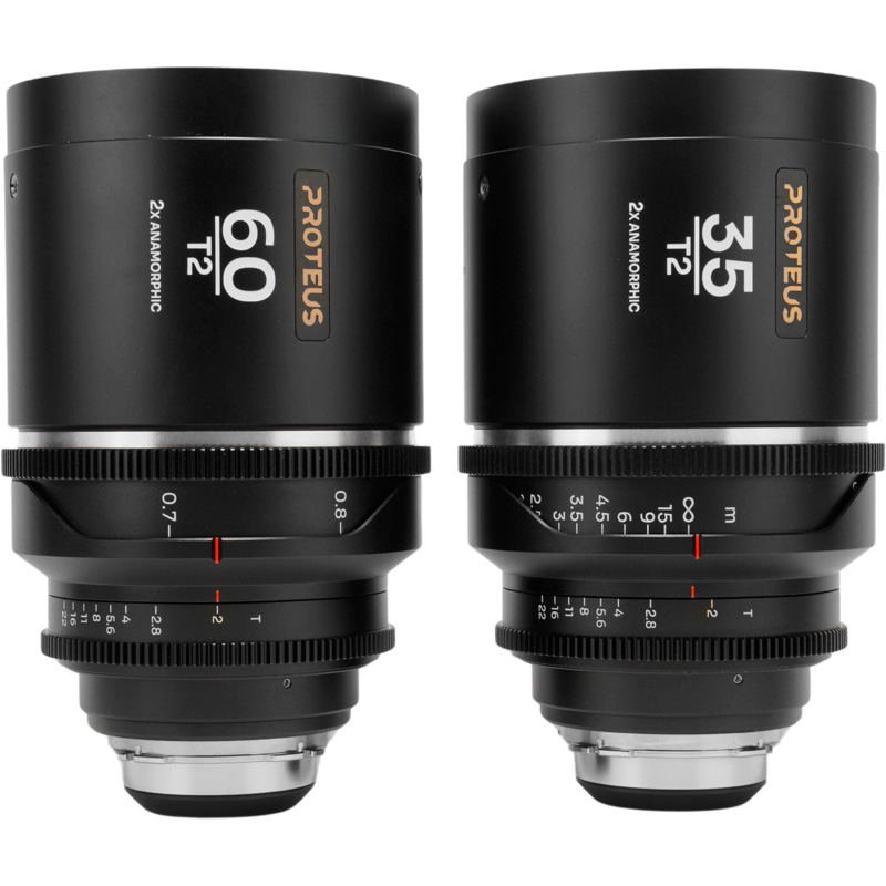 Proteus 2X Anam. 2-Lens (35mm, 60mm) – Silver (METER) – PL+EF