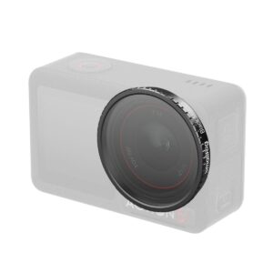5836 Attachable 1/4 Effect Black Mist Filter for DJI Osmo Action 5 Pro / 4