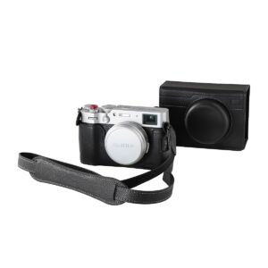 5622 Camera Leather Case Kit for FUJIFILM X100VI (Black)