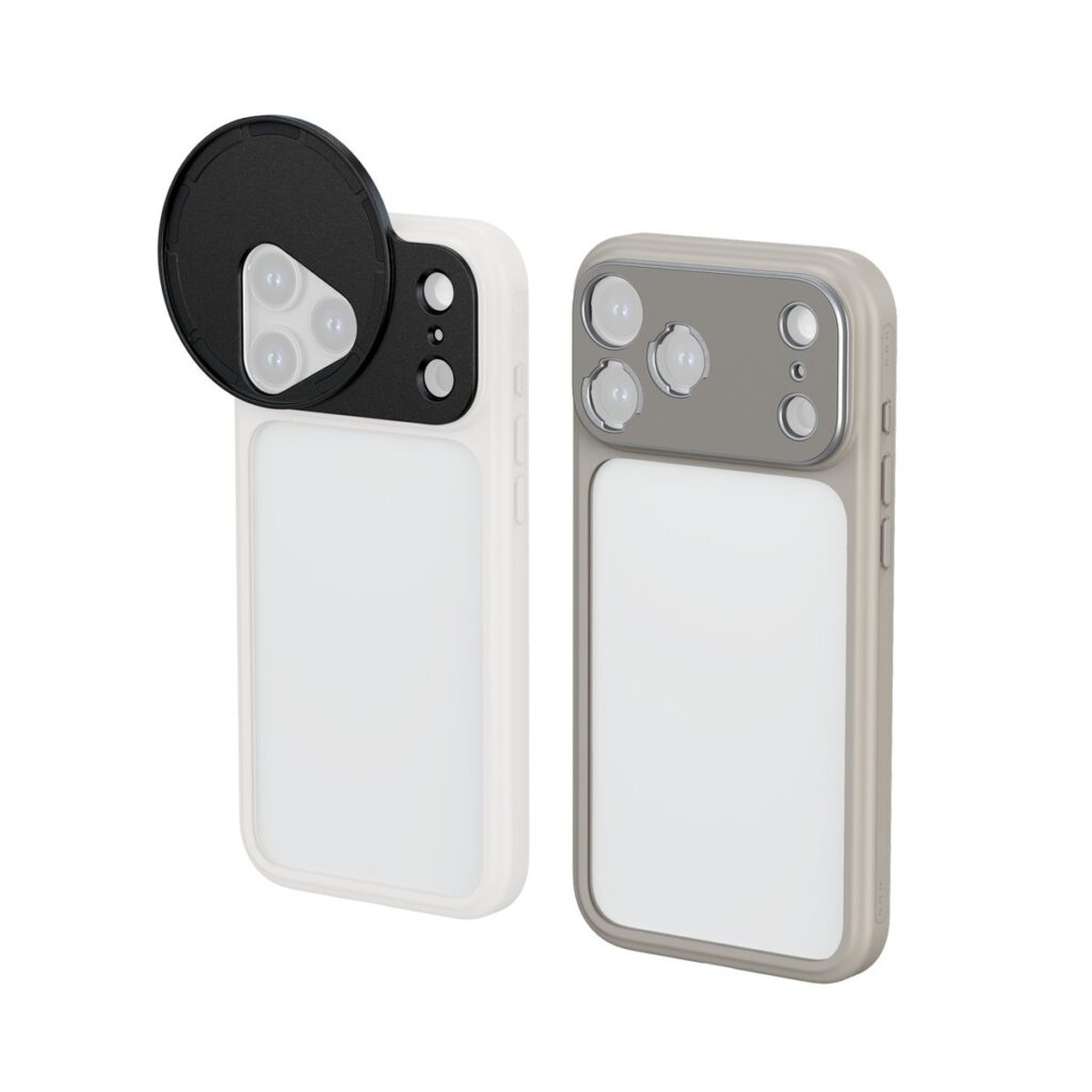 5791 FilMov Lightweight Photography Bumper Case for iPhone 17 Pro (Gray)