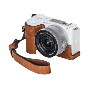 4889 Leather Case Kit for Sony ZV-E10 II (Brown)
