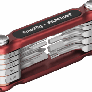 4813 x FILM RIOT 10-in-1 Detent Folding Multi-Tool Kit (Red)