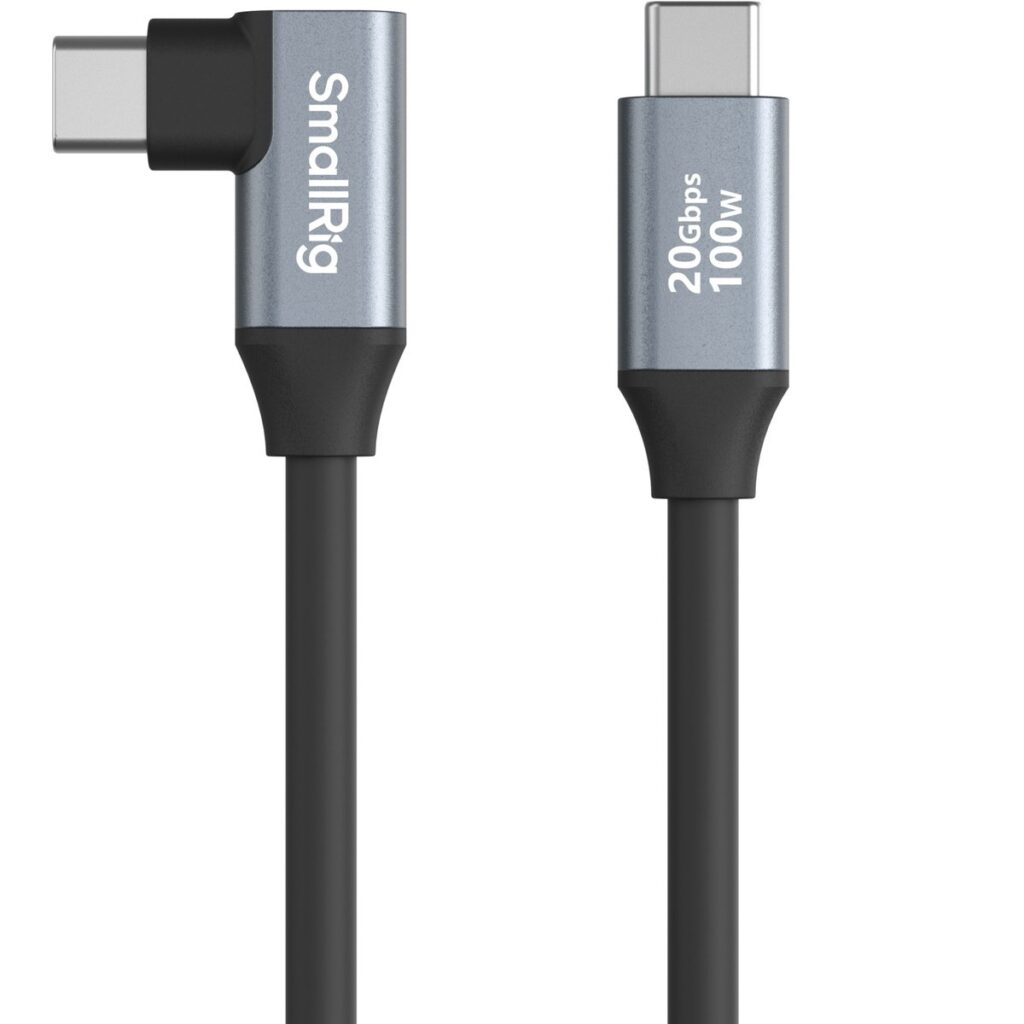 4791 USB-C (Straight) to USB-C (Angled) Data Cable (60cm)