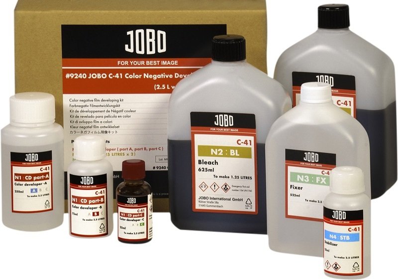 C-41 COLOR NEGATIVE CHEMISTRY KIT 2,5 L
