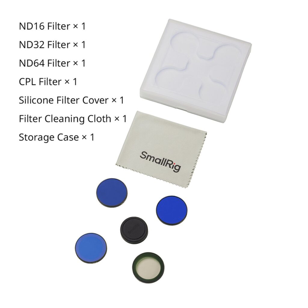 5787 CPL & ND16 & ND32 & ND64 Filter Kit for DJI Osmo Nano