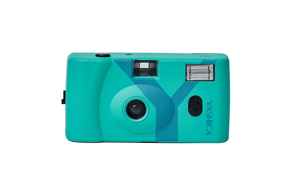 MF-1 Snapshot Art Camera Y Edition Turquoise with 1 Film 400/24