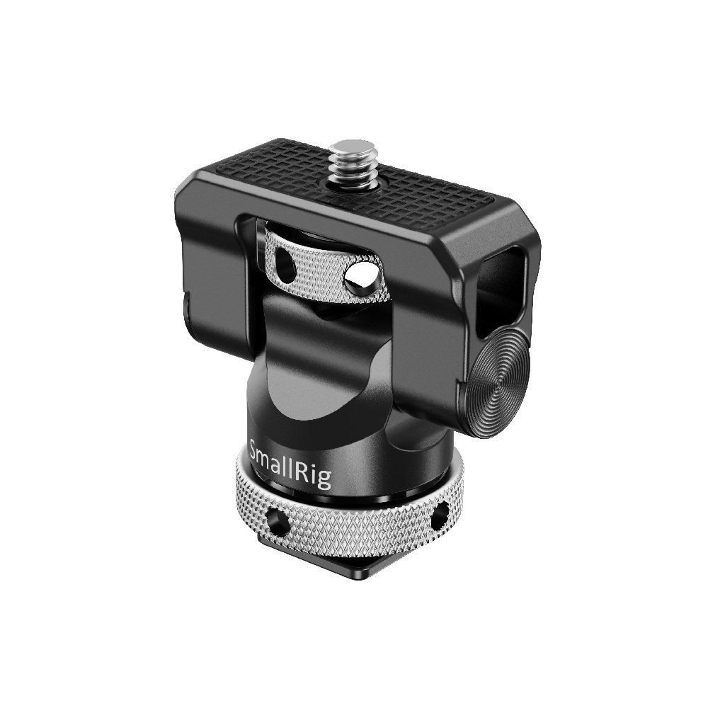 BSE2346B Swivel and Tilt Monitor Mount with Cold Shoe