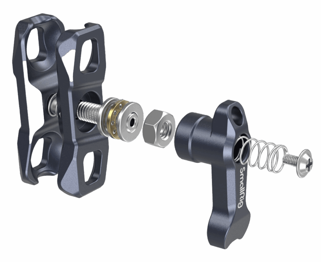 3874 Magic Arm with Dual Ball heads (1/4″-20 Screw and ARRI Locating Screw)