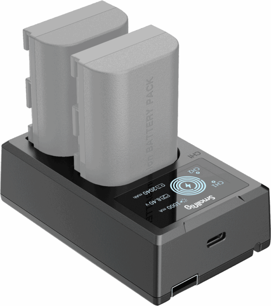 4084 Battery Charger For LP-E6 Batteries