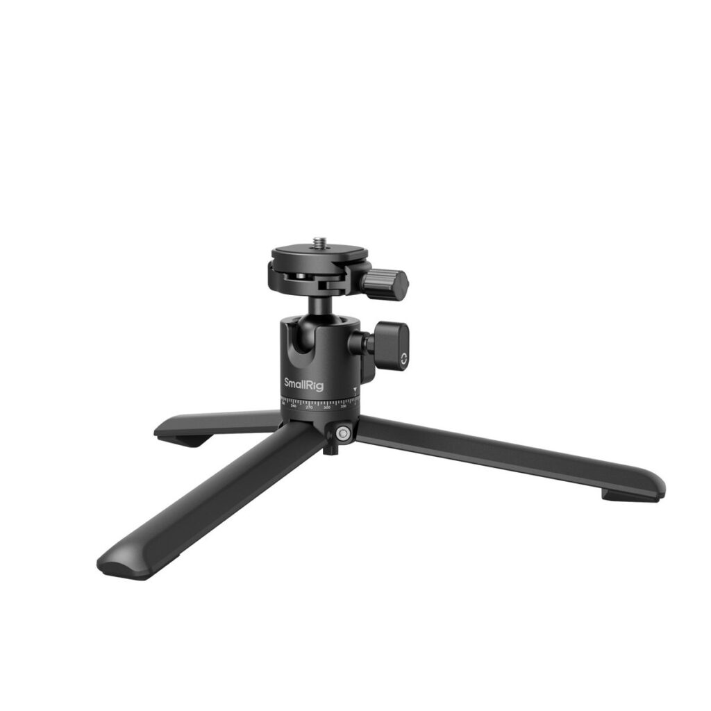 4630 Metal Tabletop Tripod with Arca-Swiss Quick Release Plate and Panoramic Ball Head