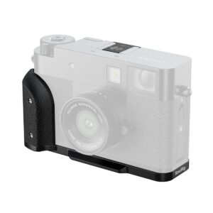 5332 L-Shaped Mount Plate with Silicone Handle for FUJIFILM X half (Black)