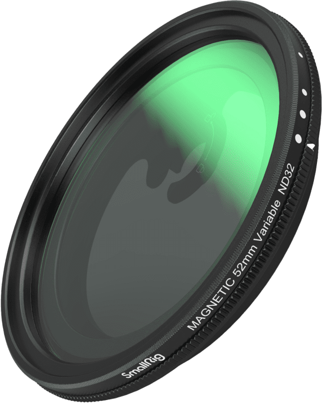 4386B Magease Magnetic VND Filter Kit ND2-ND32 (1-5 Stop) with M-mount Filter Adapter 52mm
