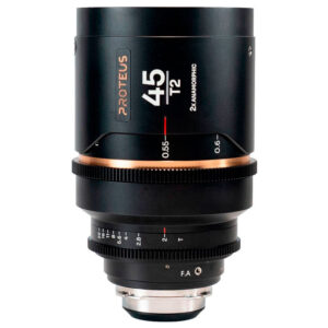 Proteus 2X Anamorphic 45mm T2 – Amber (Meter) – PL+EF