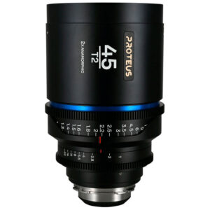Proteus 2X Anamorphic 45mm T2 – Blue (Feet) – PL+EF