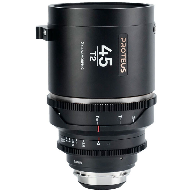Proteus 2X Anamorphic 45mm T2 – Silver (Feet) – PL+EF