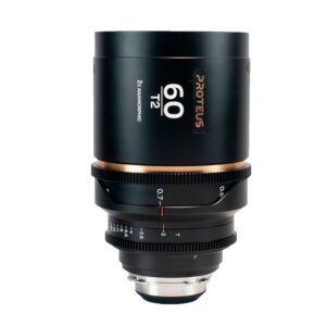 Proteus 2X Anamorphic 60mm T2 – Amber (Meter) – PL+EF