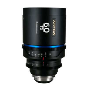 Proteus 2X Anamorphic 60mm T2 – Blue (Meter) – PL+EF