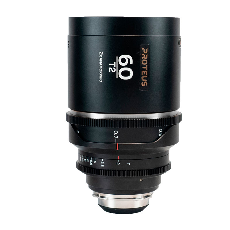Proteus 2X Anamorphic 60mm T2 – Silver (Feet) – PL+EF