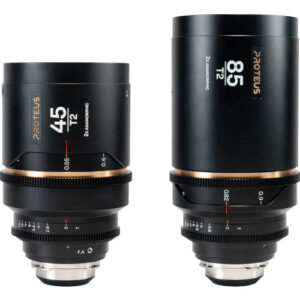 Proteus 2X Anam. 2-Lens (45mm, 85mm) – Amber (FEET) – PL+EF