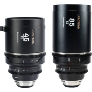 Proteus 2X Anam. 2-Lens (45mm, 85mm) – Silver (FEET) – PL+EF