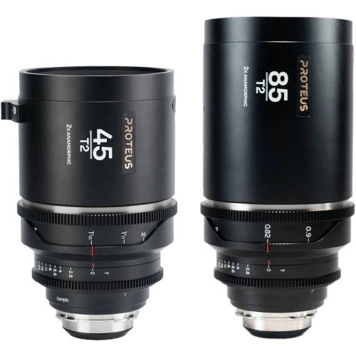 Proteus 2X Anam. 2-Lens (45mm, 85mm) – Silver (FEET) – PL+EF