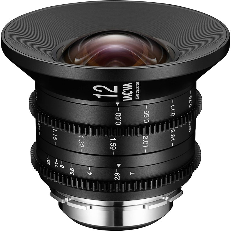 12mm T2.9 Zero-D Cine imperial Canon RF