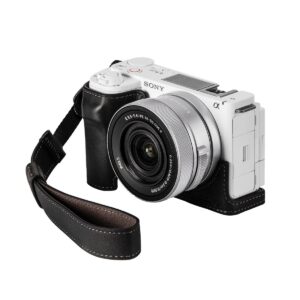 4777 Leather Case Kit for Sony ZV-E10 II (Black)