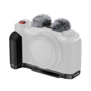 4876 L-Shape Mount Plate with Silicone Handle for FUJIFILM X-M5(Black)