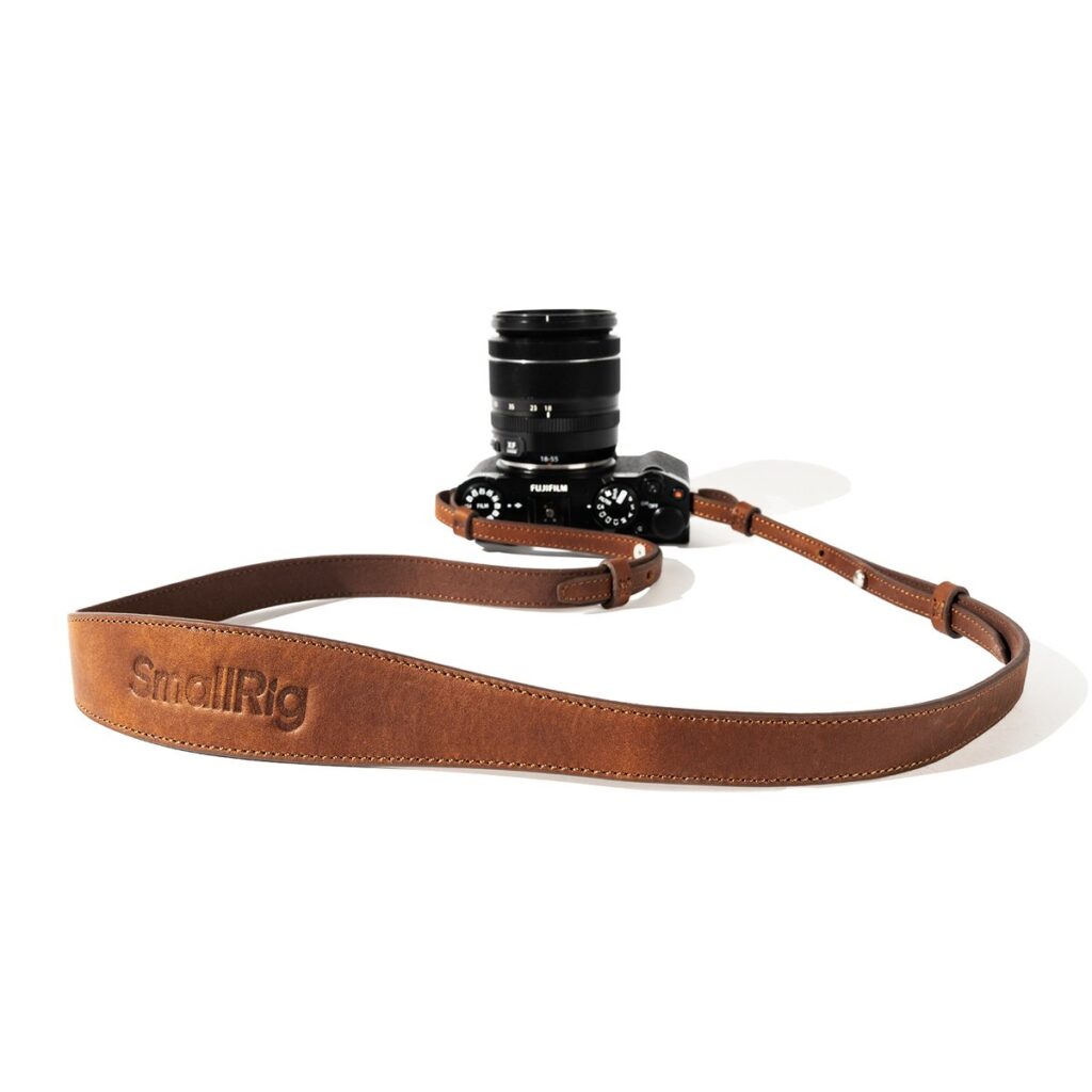 5209 Universal Leather Camera Shoulder Strap Brown