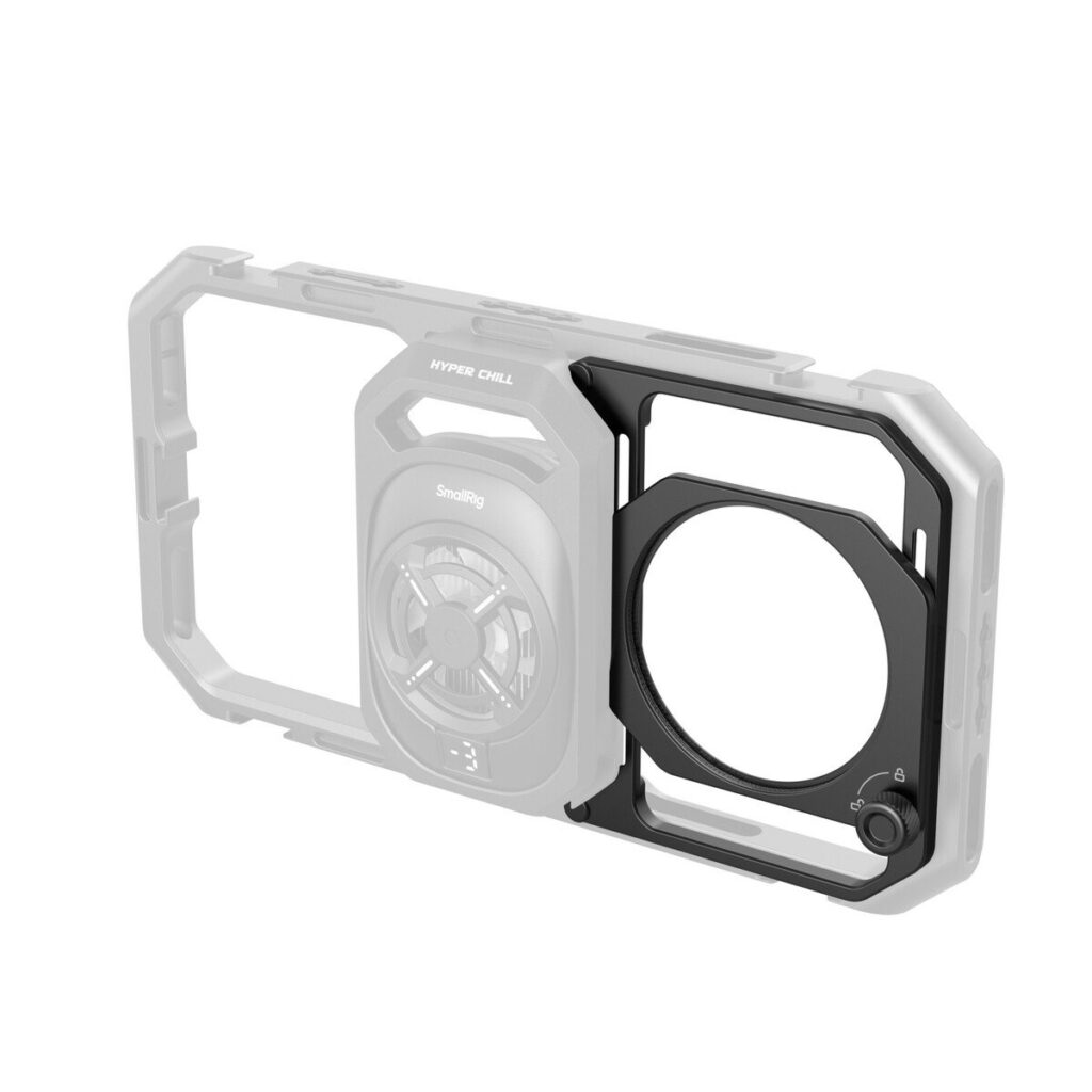 5277 67mm Threaded Filter Adapter with Detachable Sunhoods for 4299B Universal Phone Cage