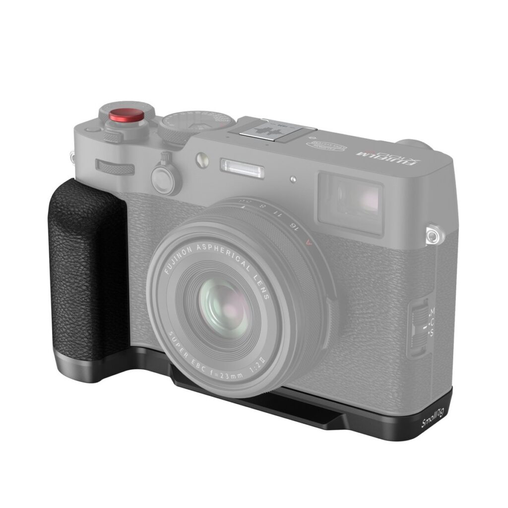 4556B L-Shape Handle for FUJIFILM X100VI / X100V (Black)
