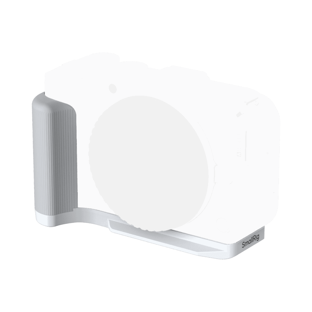 5430 L-Shaped Mount Plate with Handle for Canon EOS R50 V (White)