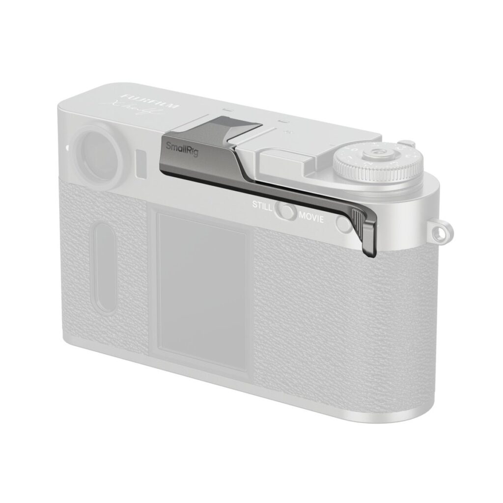 5333 Thumb Grip for FUJIFILM X half (Charcoal Silver)