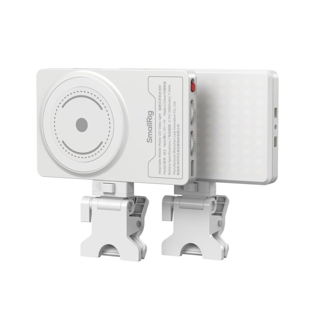 5640 M3 Attachable Mobile Phone LED Video Light (White)