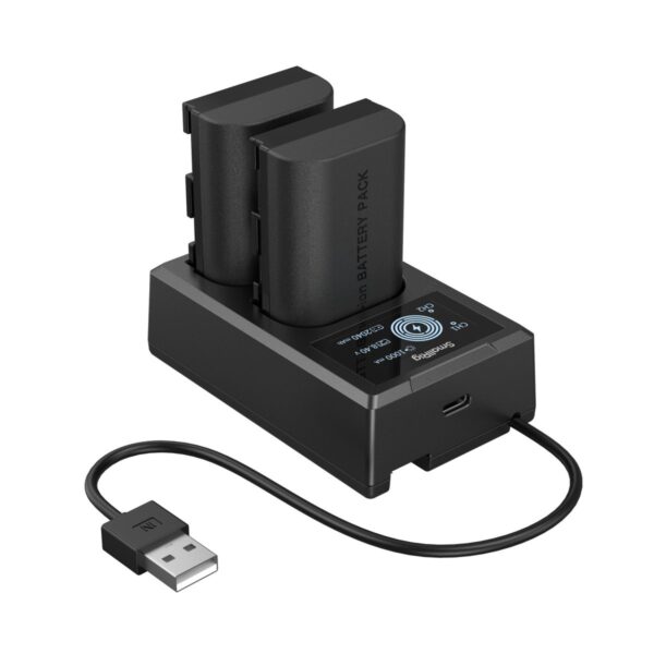 5409 Camera Battery and Charger Kit for Canon LP-E6P