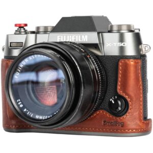 4710 Leather Half Case Kit for Fujifilm X-T50 Brown