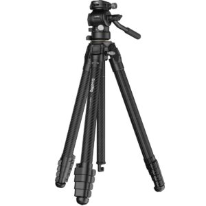 5028 Portable Carbon Fiber Travel Tripod Kit