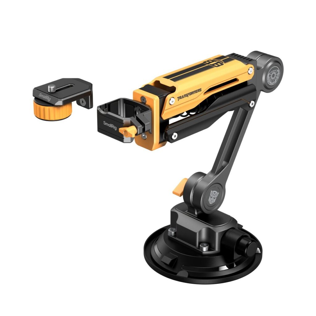 5528 mini Shock Absorber Arm for DJI Osmo Pocket 3 / GoPro HERO13 / Insta360 X4 (BumbleBee Edition)