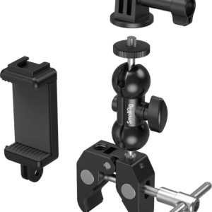 4373 Crab-Shaped Super Clamp Kit with Ballhead & Magic Arm