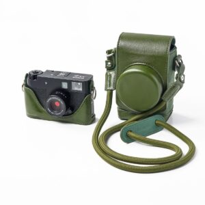 5220 Leather Case Kit for FUJIFILM X half (Green)