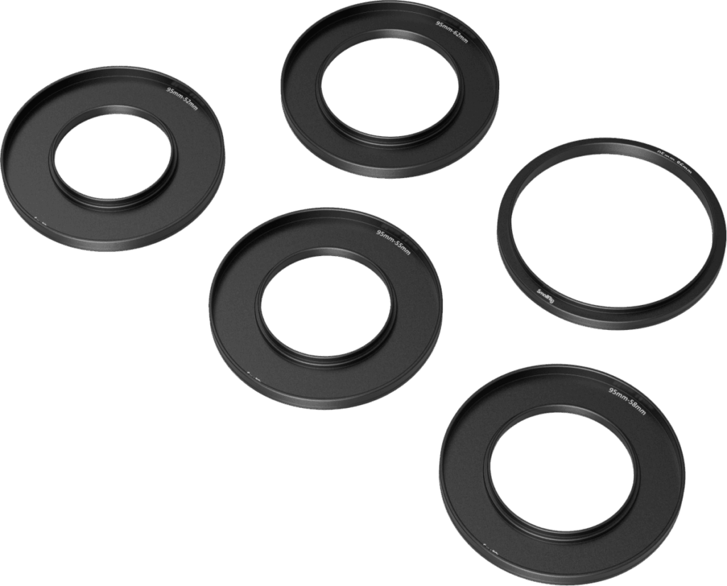 3383 Adapter Rings Kit (52/55/58/62/86-95mm)
