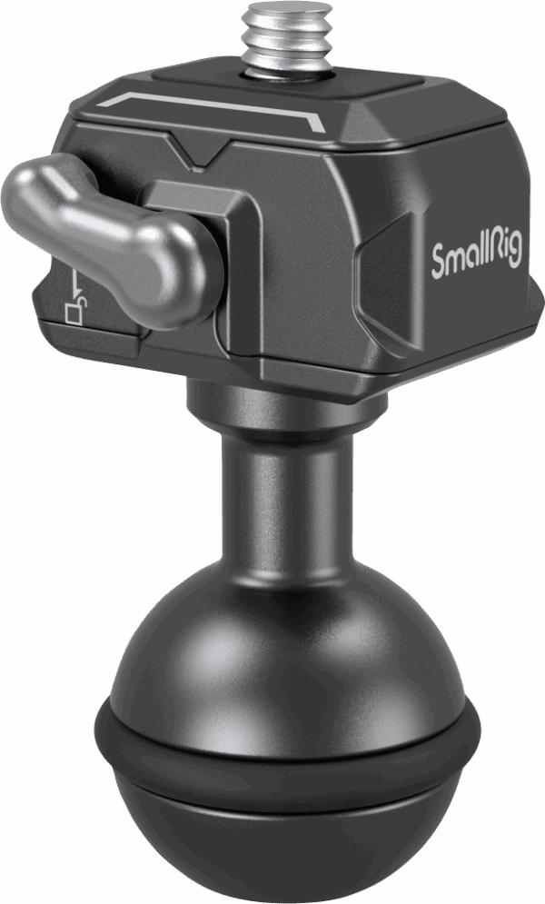 3600 Drop-in HawkLock mini Quick Release 1/4”-20 Ball Head