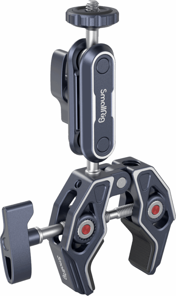 3757B Crab-Shaped Clamp with Ballhead Magic Arm
