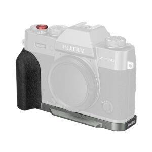 5665 L-Shaped Mount Plate with Silicone Handle FUJIFILM X-T30 / X-T30 II / X-T30 III (Charcoal Silv)