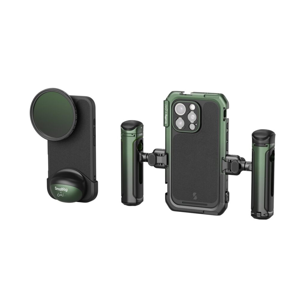 5002 Brandon Li Mobile Lightweight Video Kit for iPhone 16 Pro